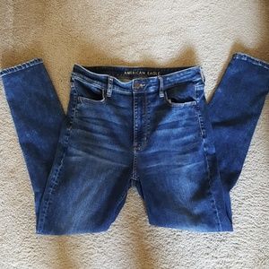 High waisted American Eagle jeans